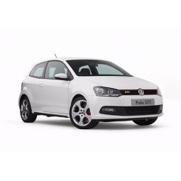 Corsar Дефлекторы окон на VOLKSWAGEN Polo V '09- хэтчбек 3d (накладные)
