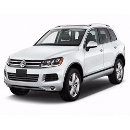 Corsar Дефлекторы окон на VOLKSWAGEN Touareg II '10- кроссовер (накладные)