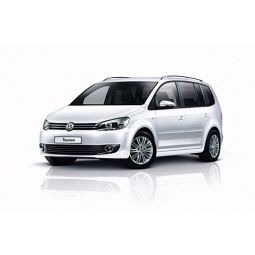 Corsar Дефлекторы окон на VOLKSWAGEN Touran I '10-15 минивэн (накладные)