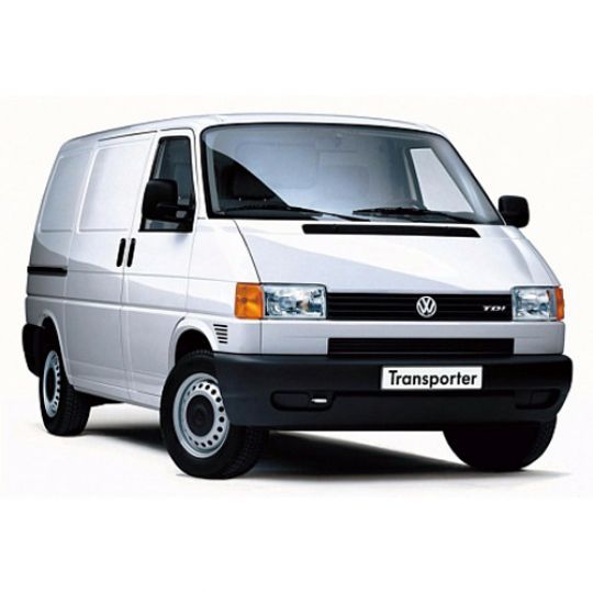 Corsar Дефлекторы окон на VOLKSWAGEN Transporter (T5) '03- фургон (накладные)
