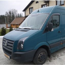 COBRA TUNING Дефлекторы окон на Volkswagen Crafter I '06- (накладные)