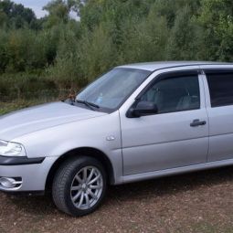 COBRA TUNING Дефлекторы окон на Volkswagen Gol/Pointer/Parati III '99-05 (накладные)