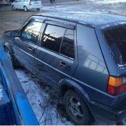 COBRA TUNING Дефлекторы окон на Volkswagen Golf II '83-92 5d (накладные)