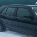 COBRA TUNING Дефлекторы окон на Volkswagen Golf III '91-98 5d (накладные)