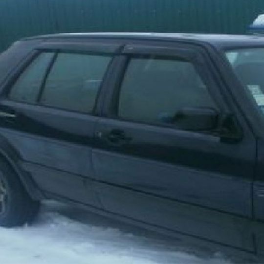 COBRA TUNING Дефлекторы окон на Volkswagen Golf III '91-98 5d (накладные) COBRA TUNING Дефлекторы окон на Volkswagen Golf III '91-98 5d (накладные)