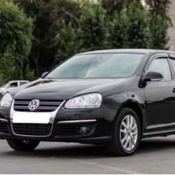 COBRA TUNING Дефлекторы окон на Volkswagen Jetta V '05-10 седан (накладные)