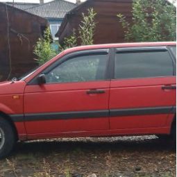 COBRA TUNING Дефлекторы окон на Volkswagen Passat B4 '93-96 универсал (накладные) COBRA TUNING Дефлекторы окон на Volkswagen Passat B4 '93-96 универсал (накладные)