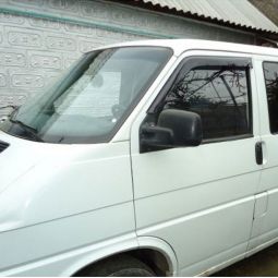 COBRA TUNING Дефлекторы окон на Volkswagen T4 '90-03 (накладные)