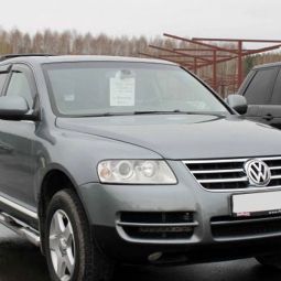 COBRA TUNING Дефлекторы окон на Volkswagen Touareg I '02-07 (накладные)