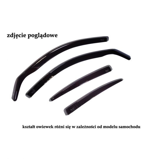 Team Heko Дефлекторы окон на Opel Astra J '09- седан (вставные)