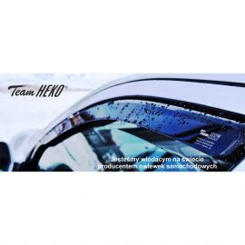 Team Heko Дефлекторы окон на Toyota Corolla (E10) '91-97 лифтбег (передние, вставные)