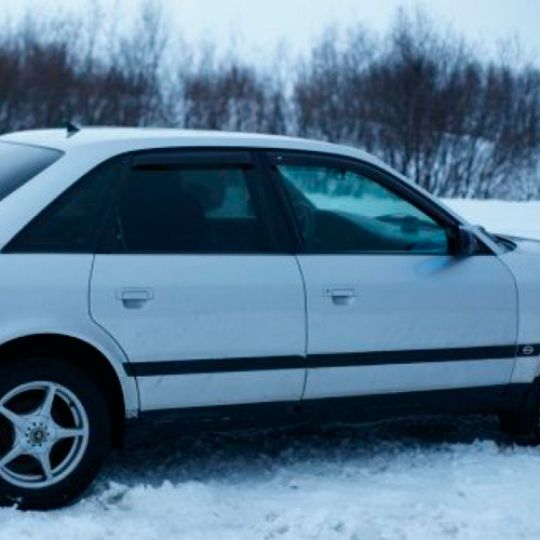 COBRA TUNING Дефлекторы окон на Audi 100 C4/4A '90-94 (накладные)