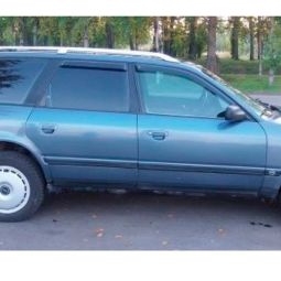 COBRA TUNING Дефлекторы окон на Audi 100 C4/4A Avant '90-94 (накладные)