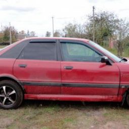 COBRA TUNING Дефлекторы окон на Audi 80 B2 '78-86 (накладные)