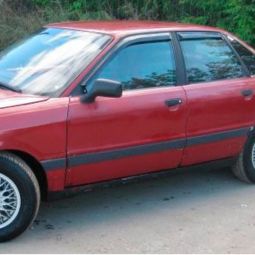 COBRA TUNING Дефлекторы окон на Audi 80 B3 '86-91 (накладные) COBRA TUNING Дефлекторы окон на Audi 80 B3 '86-91 (накладные)