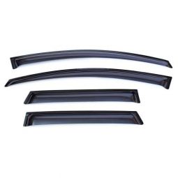 SIM Дефлекторы окон на Ford Focus II '08- седан (накладные)