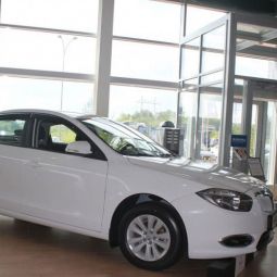 COBRA TUNING Дефлекторы окон на Brilliance H530 '11- (накладные)