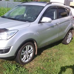 COBRA TUNING Дефлекторы окон на Changan CS35 '12- (накладные)