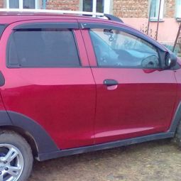 COBRA TUNING Дефлекторы окон на Chery Beat '10- (накладные)