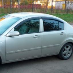 COBRA TUNING Дефлекторы окон на Chery Elara/A5 '06- (накладные) COBRA TUNING Дефлекторы окон на Chery Elara/A5 '06- (накладные)