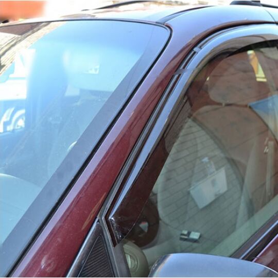 COBRA TUNING Дефлекторы окон на Chrysler Voyager IV '01-07 (накладные) COBRA TUNING Дефлекторы окон на Chrysler Voyager IV '01-07 (накладные)