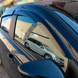 COBRA TUNING Дефлекторы окон на Citroen C-Elysee II '12- (накладные)