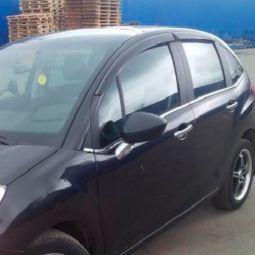 COBRA TUNING Дефлекторы окон на Citroen C3 II '09- хэтчбек 5d (накладные)