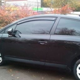 COBRA TUNING Дефлекторы окон на Citroen C4 I '04-10 хэтчбек 3d (накладные)