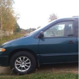 COBRA TUNING Дефлекторы окон на Dodge Caravan III '95-00 (накладные)