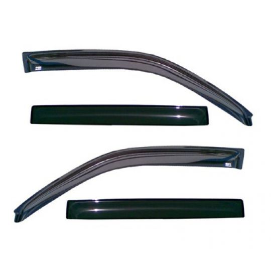 EGR Дефлекторы окон на MITSUBISHI PAJERO III '00-07 (накладные) EGR Дефлекторы окон на MITSUBISHI PAJERO III '00-07 (накладные)