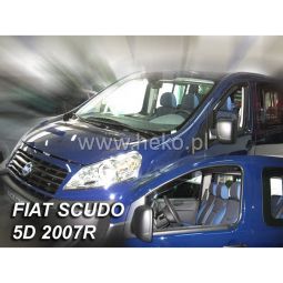Team Heko Дефлекторы окон на Fiat Scudo II '07-16 (передние, вставные)