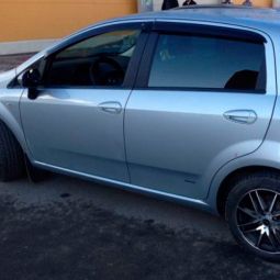 COBRA TUNING Дефлекторы окон на Fiat Grande Punto III / Punto III '05- 5d (накладные)