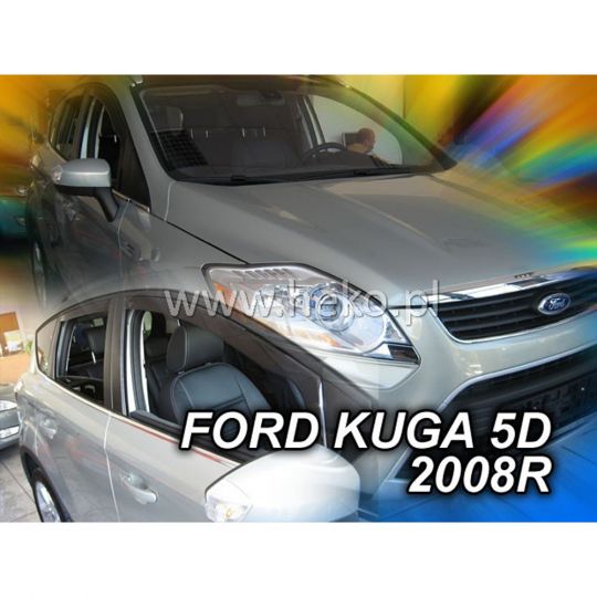 Team Heko Дефлекторы окон на Ford Kuga I '08-12 (вставные) Team Heko Дефлекторы окон на Ford Kuga I '08-12 (вставные)