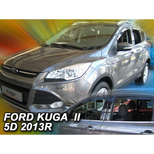 Team Heko Дефлекторы окон на Ford Kuga II '13- (вставные) Team Heko Дефлекторы окон на Ford Kuga II '13- (вставные)