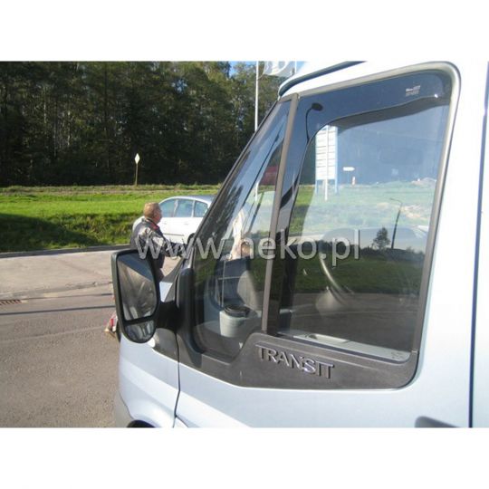 Team Heko Дефлекторы окон на Ford Transit VI '06- 2D (передние, вставные) Team Heko Дефлекторы окон на Ford Transit VI '06- 2D (передние, вставные)