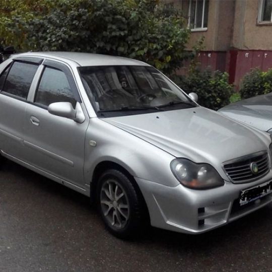 COBRA TUNING Дефлекторы окон на Geely CK/Otaka II '09- (накладные) COBRA TUNING Дефлекторы окон на Geely CK/Otaka II '09- (накладные)