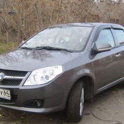 COBRA TUNING Дефлекторы окон на Geely MK '06- (накладные)