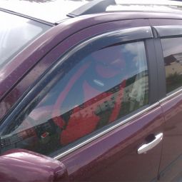 COBRA TUNING Дефлекторы окон на Geely MK Cross '10- (накладные)