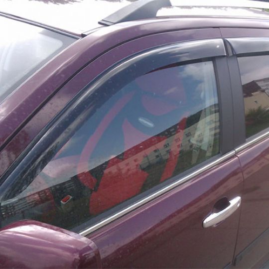 COBRA TUNING Дефлекторы окон на Geely MK Cross '10- (накладные)