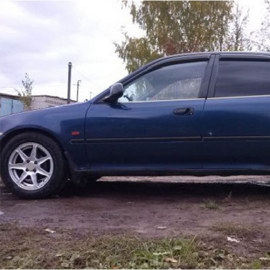 COBRA TUNING Дефлекторы окон на Honda Civic V '91-95 седан (накладные)