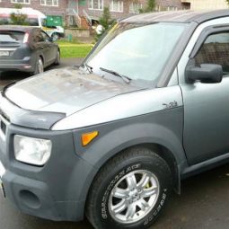 COBRA TUNING Дефлекторы окон на Honda Element '03-11 (накладные)