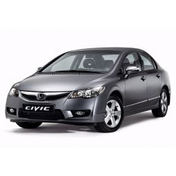 Corsar Дефлекторы окон на HONDA Civic VIII '06-11 седан (накладные)