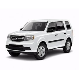 Corsar Дефлекторы окон на HONDA Pilot II '08-15 кроссовер (накладные)