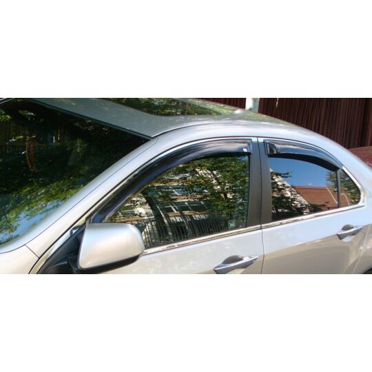 EGR Дефлекторы окон на HONDA ACCORD VII '02-08 (EUR) (накладные)