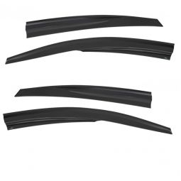 SunPlex Дефлектори вікон для Hyundai Accent IV '10-17 седан (накладні)