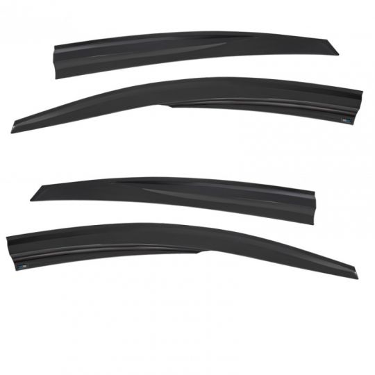 SunPlex Дефлектори вікон для Hyundai Accent IV '10-17 седан (накладні) SunPlex Дефлектори вікон для Hyundai Accent IV '10-17 седан (накладні)