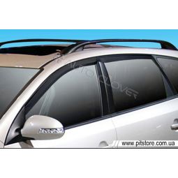 Auto Clover Дефлекторы окон на HYUNDAI I-30 CW  '08-11 (накладные)