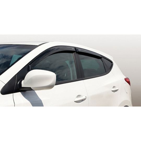 Azard Дефлекторы окон на Hyundai ix35 '10- (ПК, накладные)