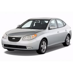 Corsar Дефлекторы окон на HYUNDAI Elantra IV (HD) '06-11 седан (накладные)