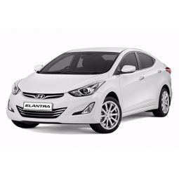 Corsar Дефлекторы окон на HYUNDAI Elantra V (MD) '10- седан (накладные)